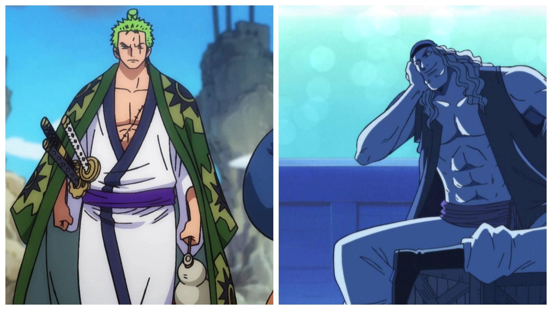 Zoro and Whitebeard also share some personality traits (Image via Toei Animation)